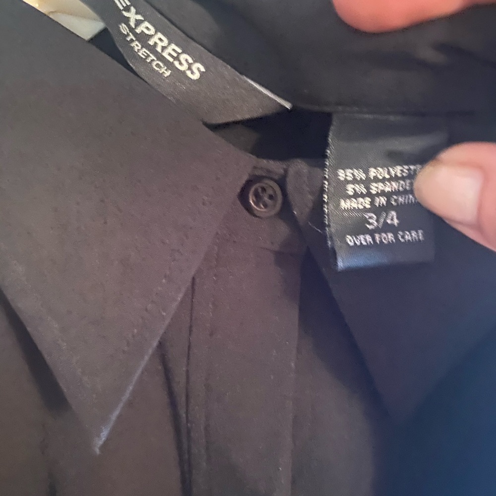 Express Button Down Blouse - image 3